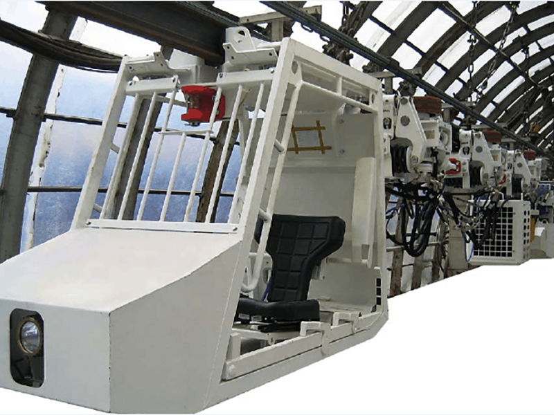 Monorail crane